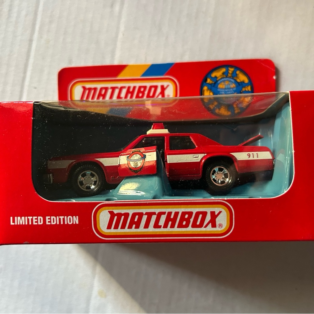 Matchbox International Association of Fire Chiefs Foundation  Chiefs Car